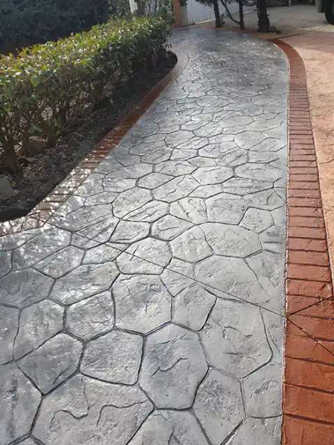 Hormigón impreso