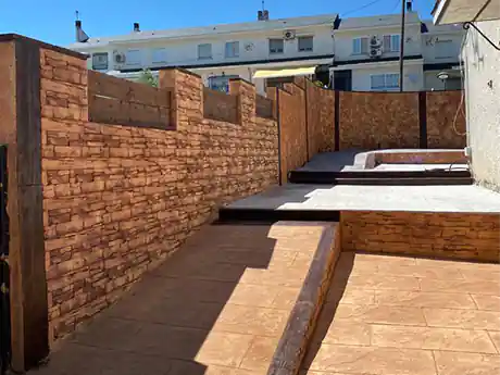 Hormigón impreso Vertical Zamora Foto 1