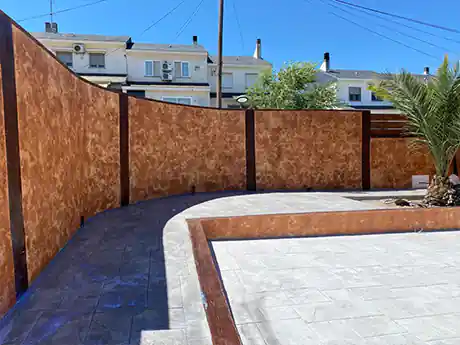 Hormigón impreso Vertical Zamora Foto 3