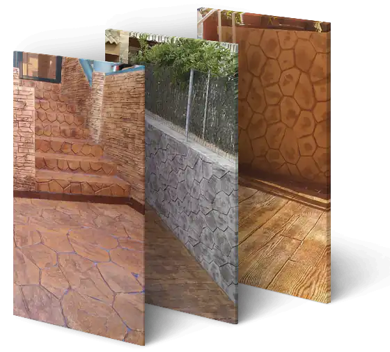 Hormigón impreso Vertical Nedeea